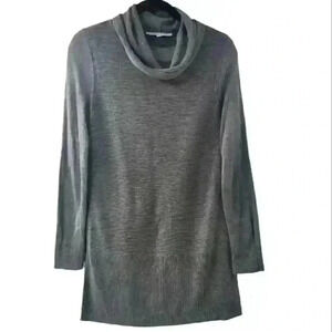 3/$30 Adrienne Vittadini Ribbed Wrist Split Side Cowl Neck Long Sleeve Sweater